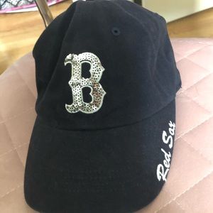 Glam Red Sox Baseball Hat